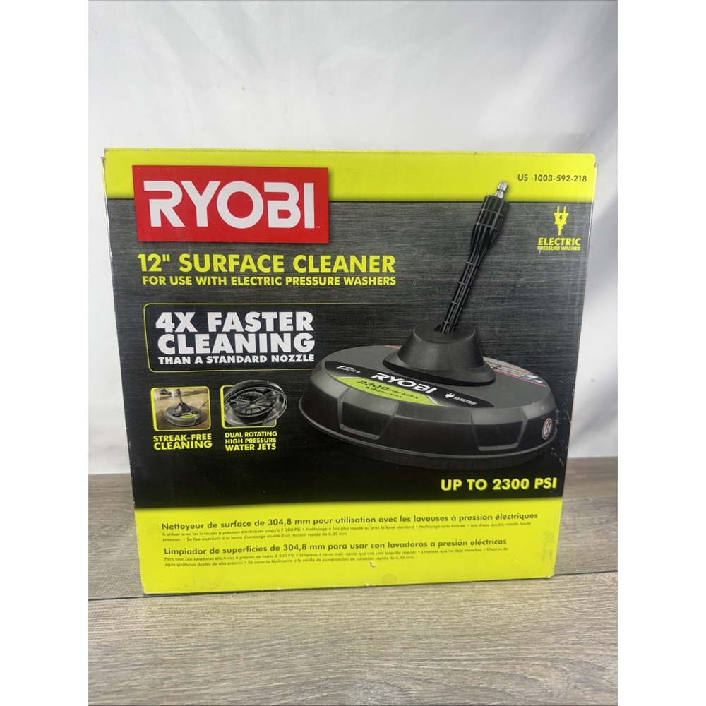 RYOBI 12 in. 2,300 PSI Electric Pressure Washers Surface Cleaner